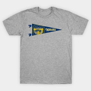 Nebraska Flag Pennant T-Shirt